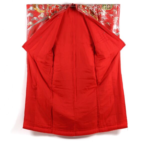 Vintage Embroidered Japanese Uchikake Wedding Kimono - Picture 4 of 9